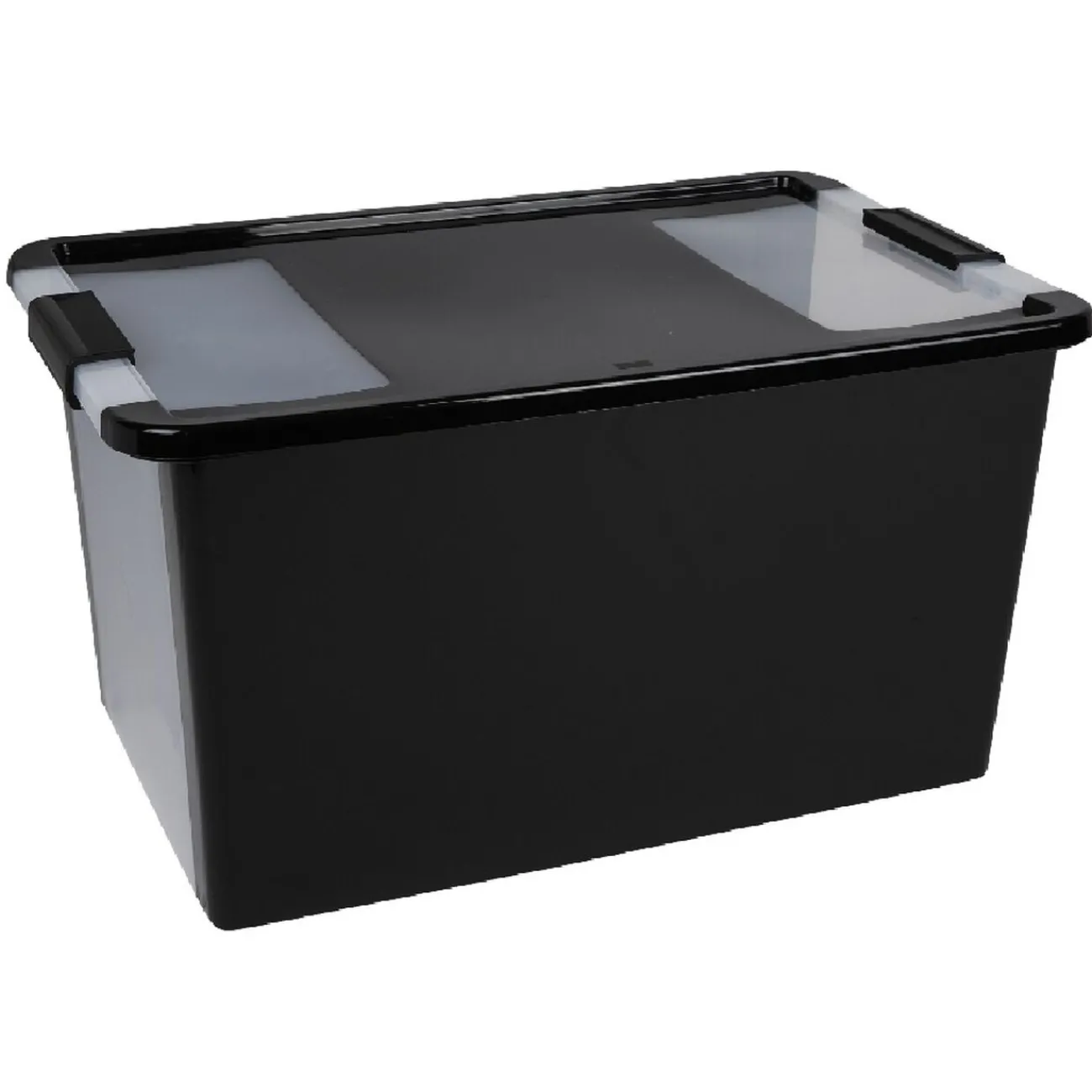 Gifi Rangement|Boîte de rangement 40 L noir
