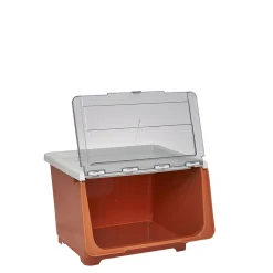 Gifi Entretien Du Linge|Boîte de rangement à ouverture latérale - 43x33xH30,5 cm