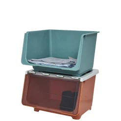 Gifi Entretien Du Linge|Boîte de rangement à ouverture latérale - 43x33xH30,5 cm