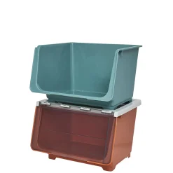 Gifi Entretien Du Linge|Boîte de rangement à ouverture latérale - 43x33xH30,5 cm