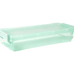 Gifi Rangement|Boîte de rangement avec fermeture à clips vert 0,55 L