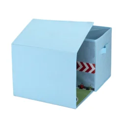 Gifi Rangement|Boîte de rangement avec tapis de jeux circuit ou safari - 2 modèles