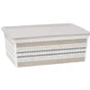 Gifi Rangement|Boîte de rangement beige nordique 10 L