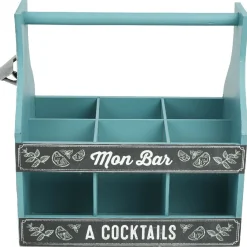 Gifi Rangement|Boîte de rangement bouteilles Mon bar à cocktails