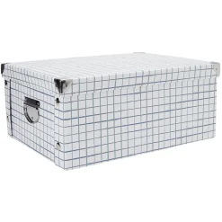 Gifi Rangement|Boîte de rangement carton L30 x H17 x L40 cm
