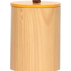 Gifi Rangement|Boîte de rangement déco bois orange Muranu nomad