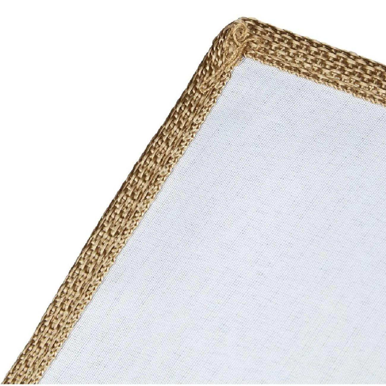 Gifi Rangement|Boîte de rangement déco lattes en bambou L24 x L18 cm