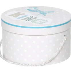 Gifi Rangement|Boîte de rangement déco ronde Jidoo 2.0 liberty