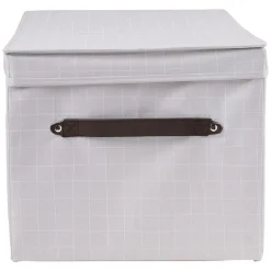 Gifi Entretien Du Linge|Boîte de rangement demi ouverture 50x35xH30cm