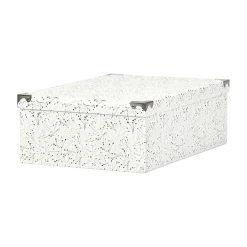 Gifi Entretien Du Linge|Boîte de rangement en carton L.44 x l.31 x H.15 cm