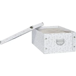 Gifi Rangement|Boîte de rangement en carton - 40x30xH17 cm