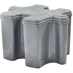 Gifi Entretien Du Linge|Boîte de rangement forme pièce de puzzle