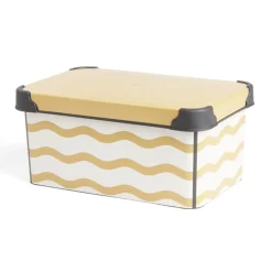 Gifi Rangement|Boîte de rangement 5L - 28,5x19xH13,5cm