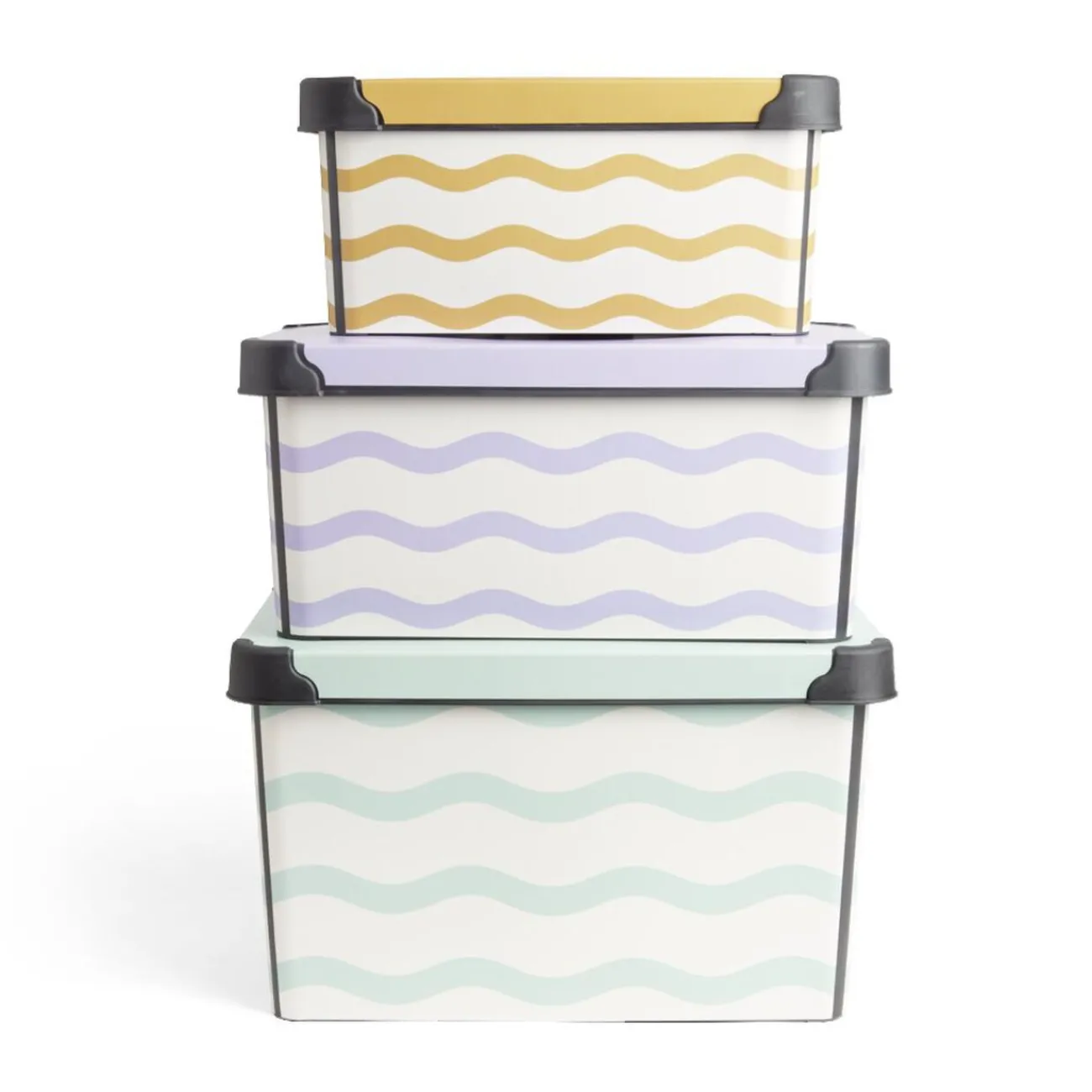 Gifi Rangement|Boîte de rangement 17L - 36x27xH22cm