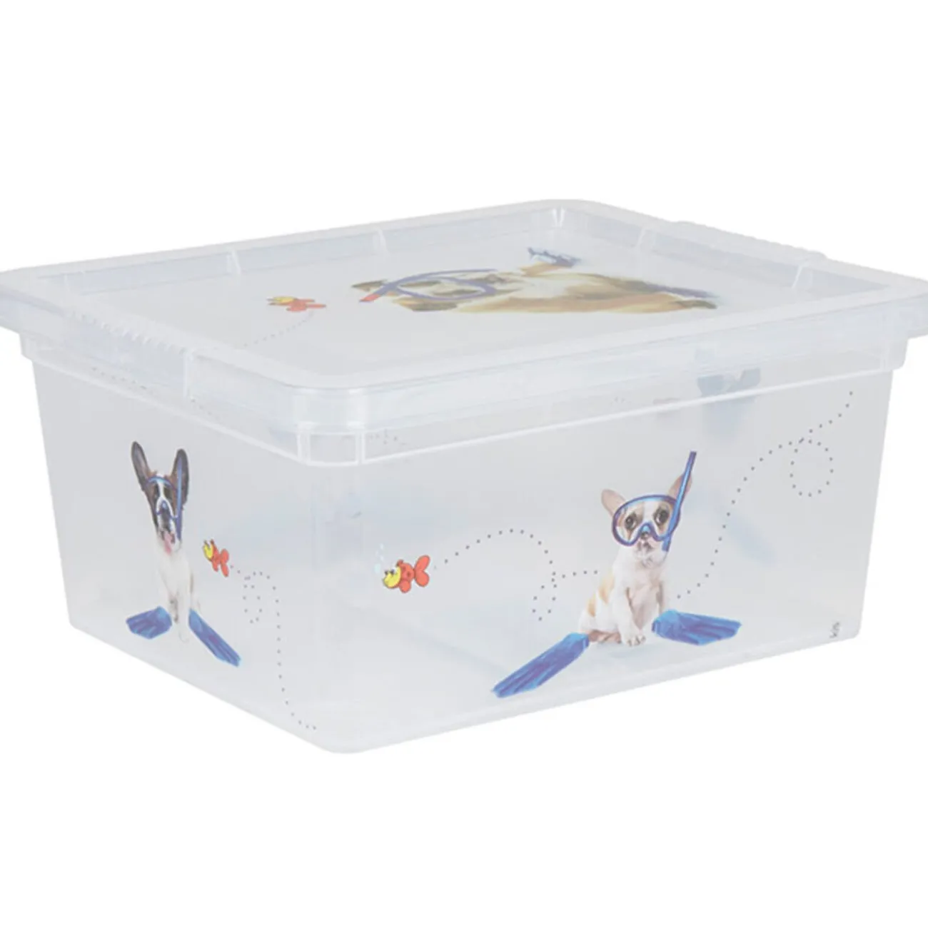 Gifi Rangement|Boîte de rangement 2L design chien