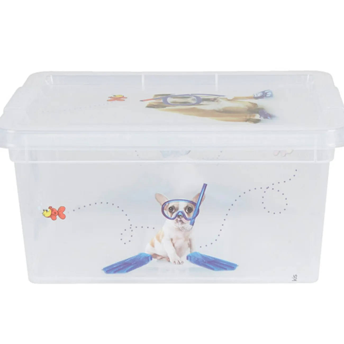 Gifi Rangement|Boîte de rangement 2L design chien