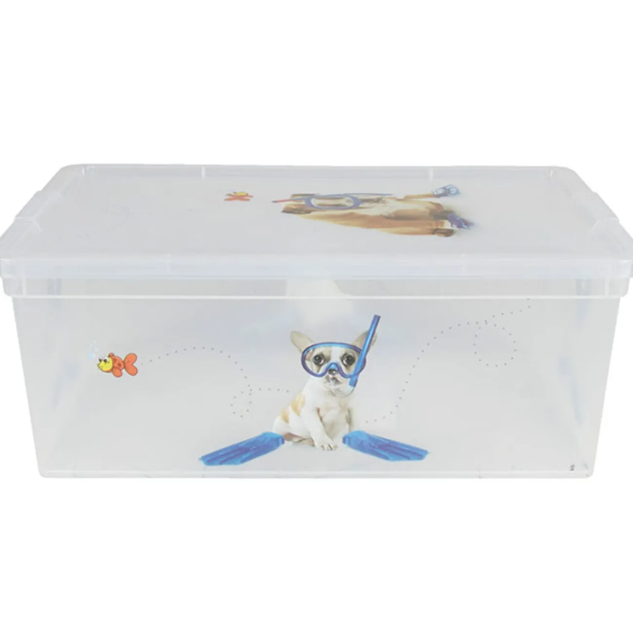 Gifi Rangement|Boîte de rangement 10L design chien