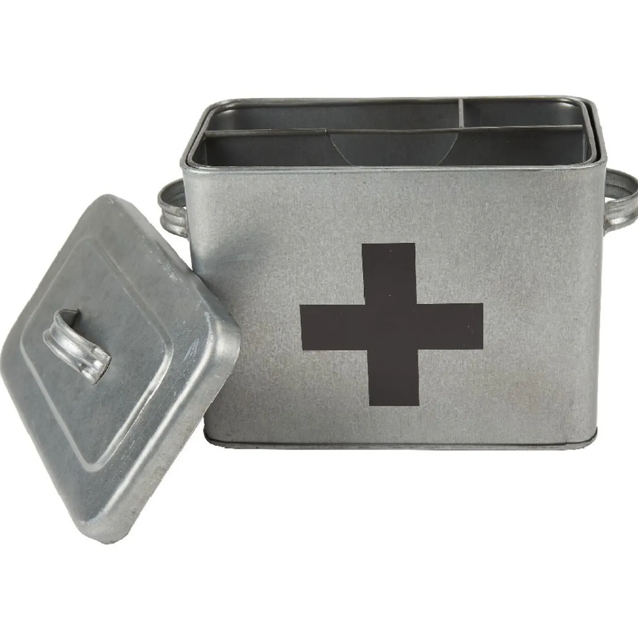 Gifi Rangement|Boîte de rangement 3L secours fer