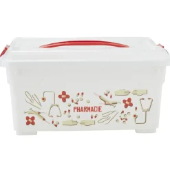 Gifi Rangement|Boîte de rangement pharmacie 12 L