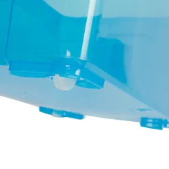 Gifi Rangement|Boîte de rangement plastique bleu 45 L