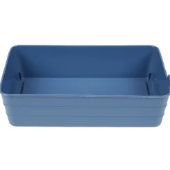 Gifi Entretien Du Linge|Boîte de rangement plastique bleu violet x4