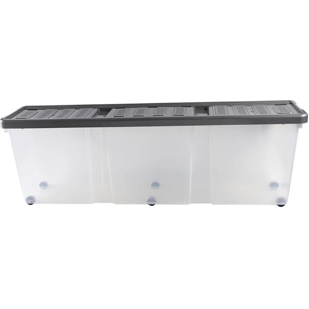 Gifi Entretien Du Linge|Boîte de rangement plastique sapin Noël 90L 120x39xH33 cm