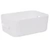 Gifi Aménagement Salle De Bain^Boîte de rangement salle de bain blanche SmartStore Compact Taille S