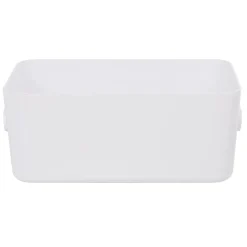 Gifi Aménagement Salle De Bain^Boîte de rangement salle de bain blanche SmartStore Compact Taille M