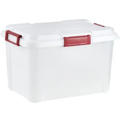 Gifi Rangement|Boîte de rangement étanche 60 L