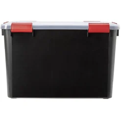 Gifi Rangement|Boîte de rangement étanche 70 L avec couvercle