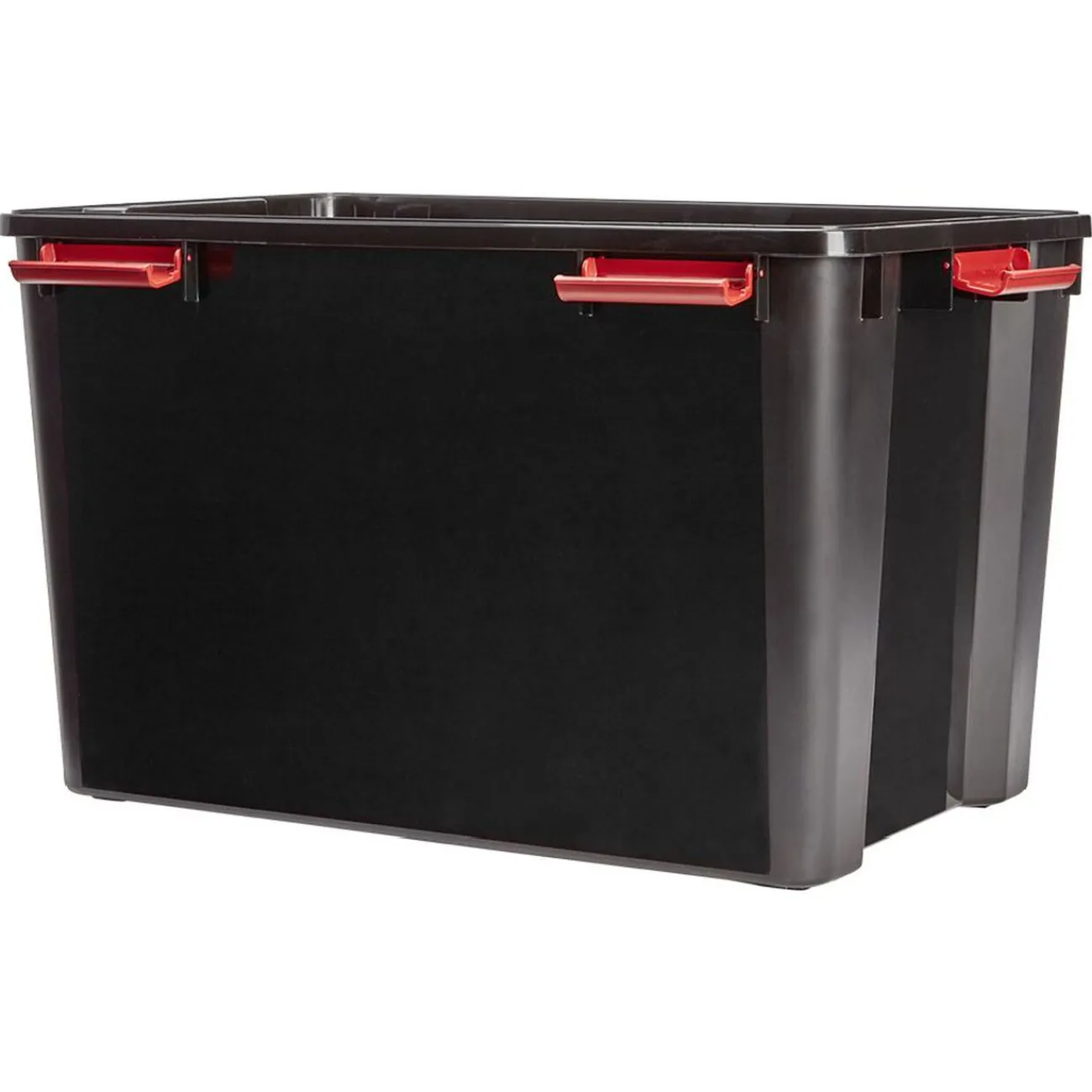 Gifi Rangement|Boîte de rangement étanche 70 L avec couvercle