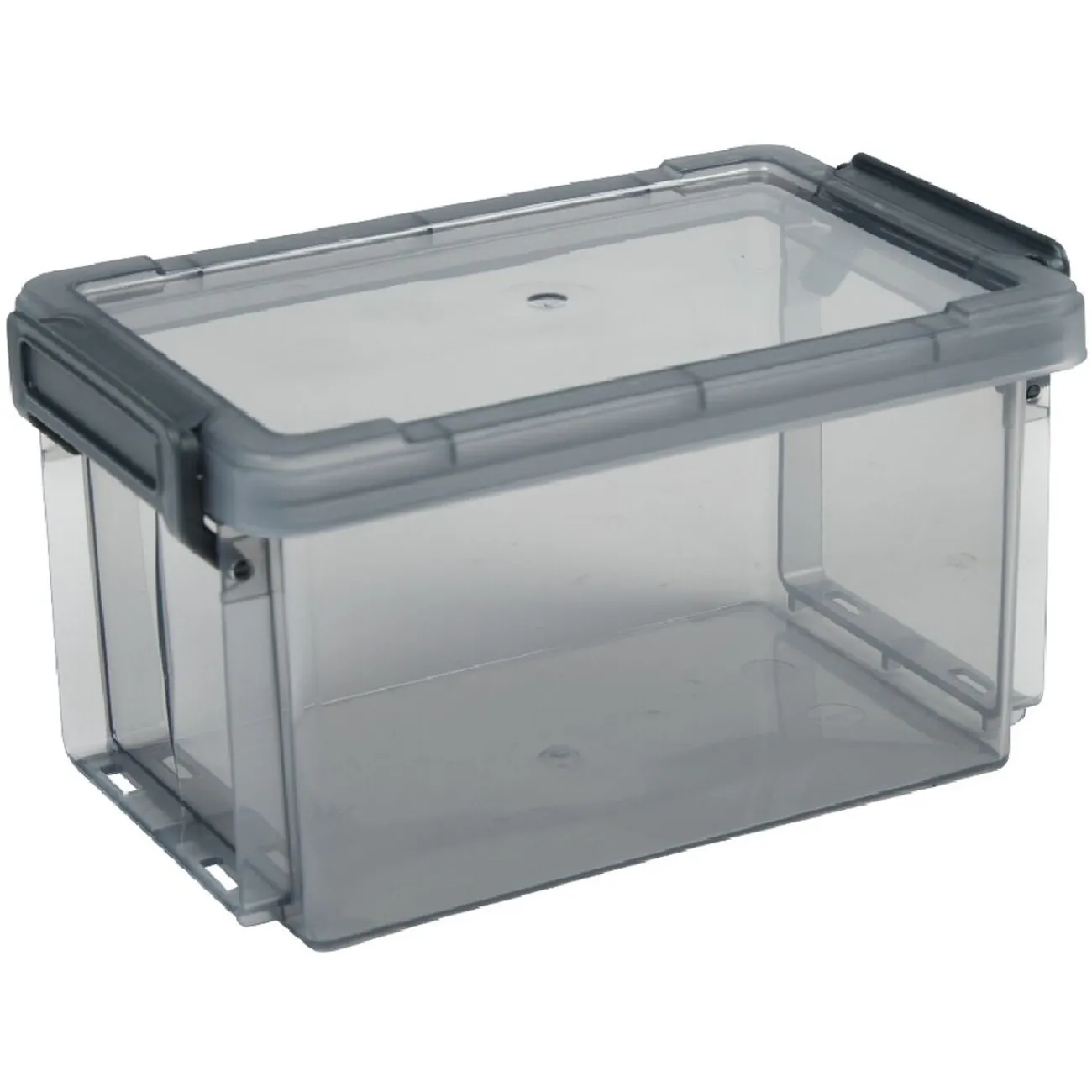Gifi Rangement|Boîte de rangement transparente à clip 0,70L