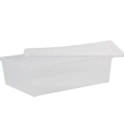 Gifi Rangement|Boîte de rangement transparente 22 L