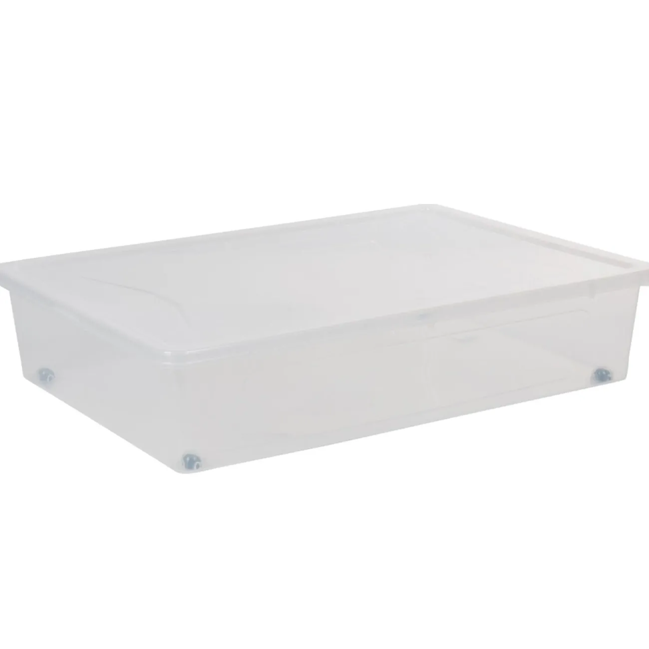 Gifi Rangement|Boîte de rangement transparente 55 L