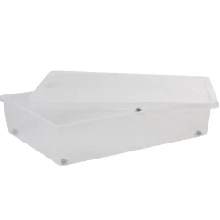 Gifi Rangement|Boîte de rangement transparente 55 L