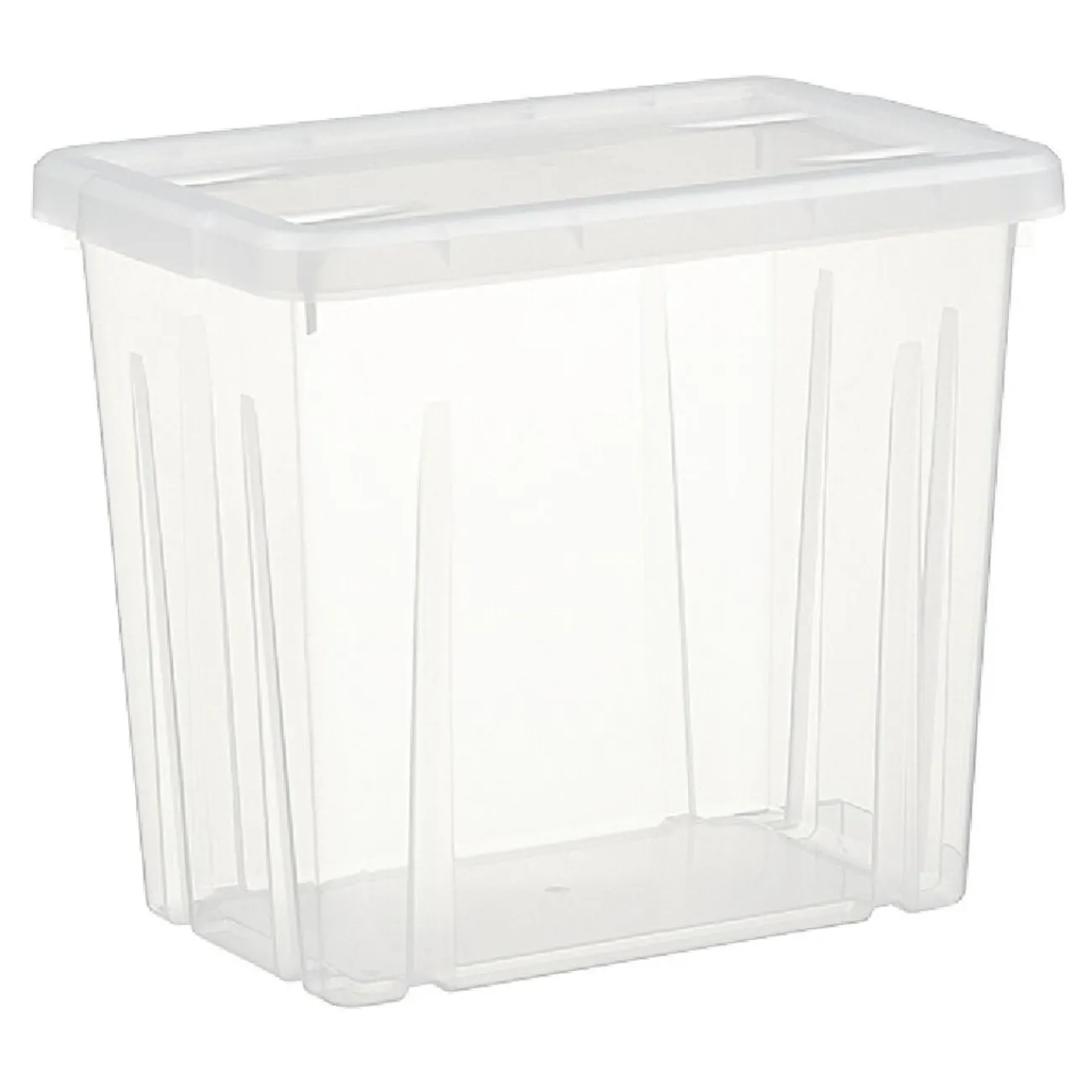 Gifi Rangement|Boîte de rangement transparente avec couvercle 8,8L