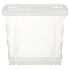 Gifi Rangement|Boîte de rangement transparente avec couvercle 8,8L