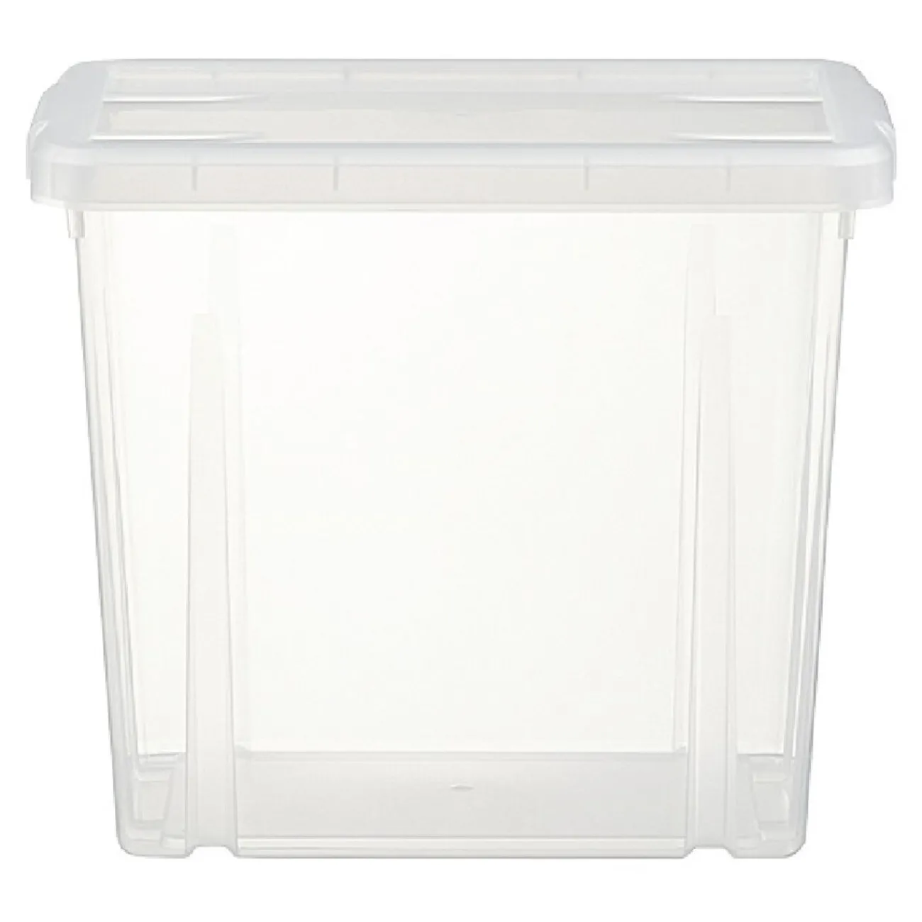 Gifi Rangement|Boîte de rangement transparente avec couvercle 8,8L