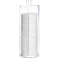 Gifi Beauté^Boîte de rangement transparente pour coton