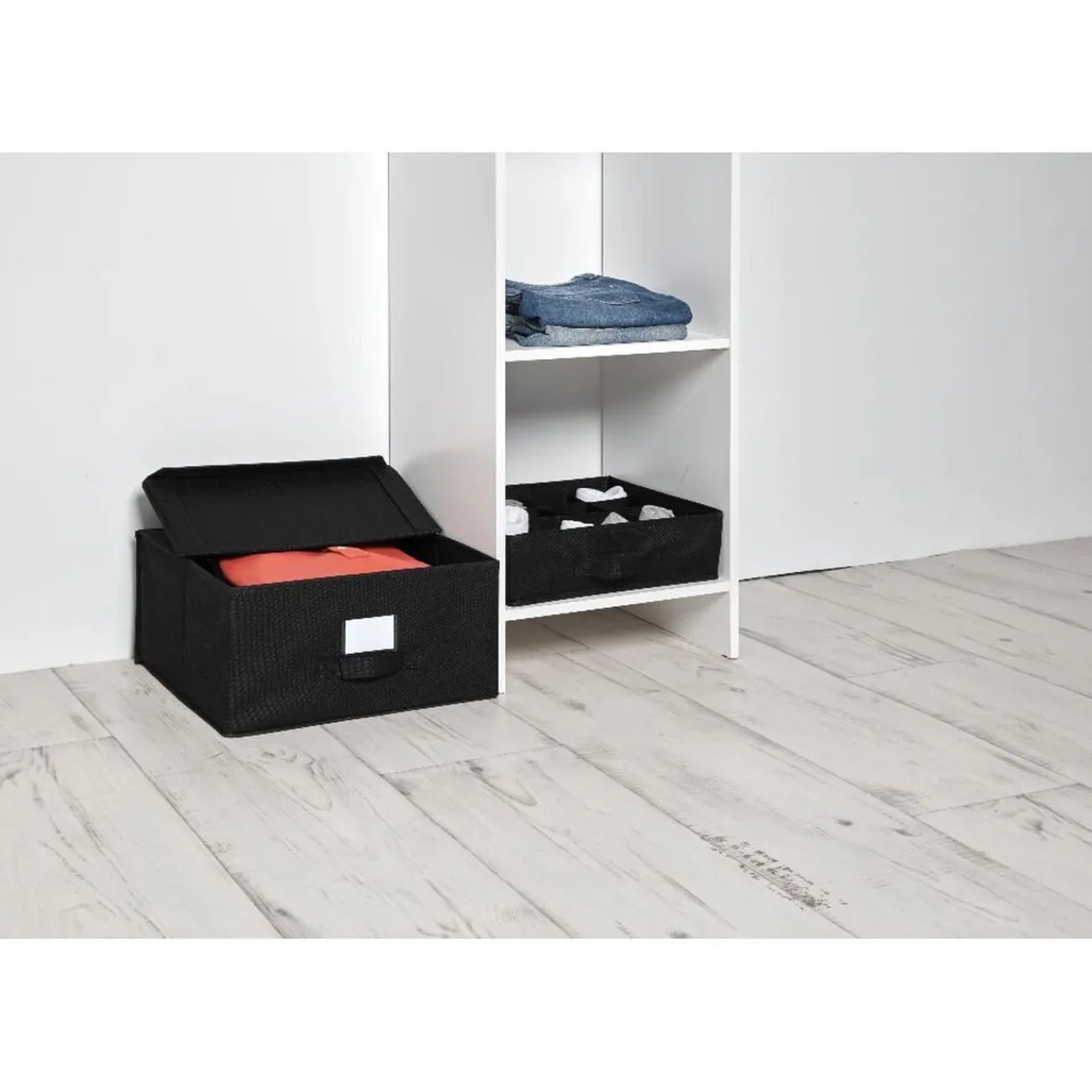 Gifi Entretien Du Linge|Boîte de rangement 40x40xH20 cm