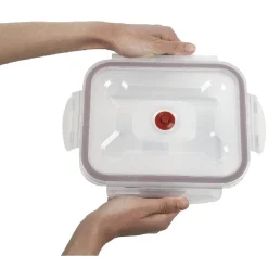 Gifi Boîte hermétique en verre avec couvercle 1,6L