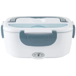 Gifi Boîte lunch chauffante 2 compartiments 1 cuillère