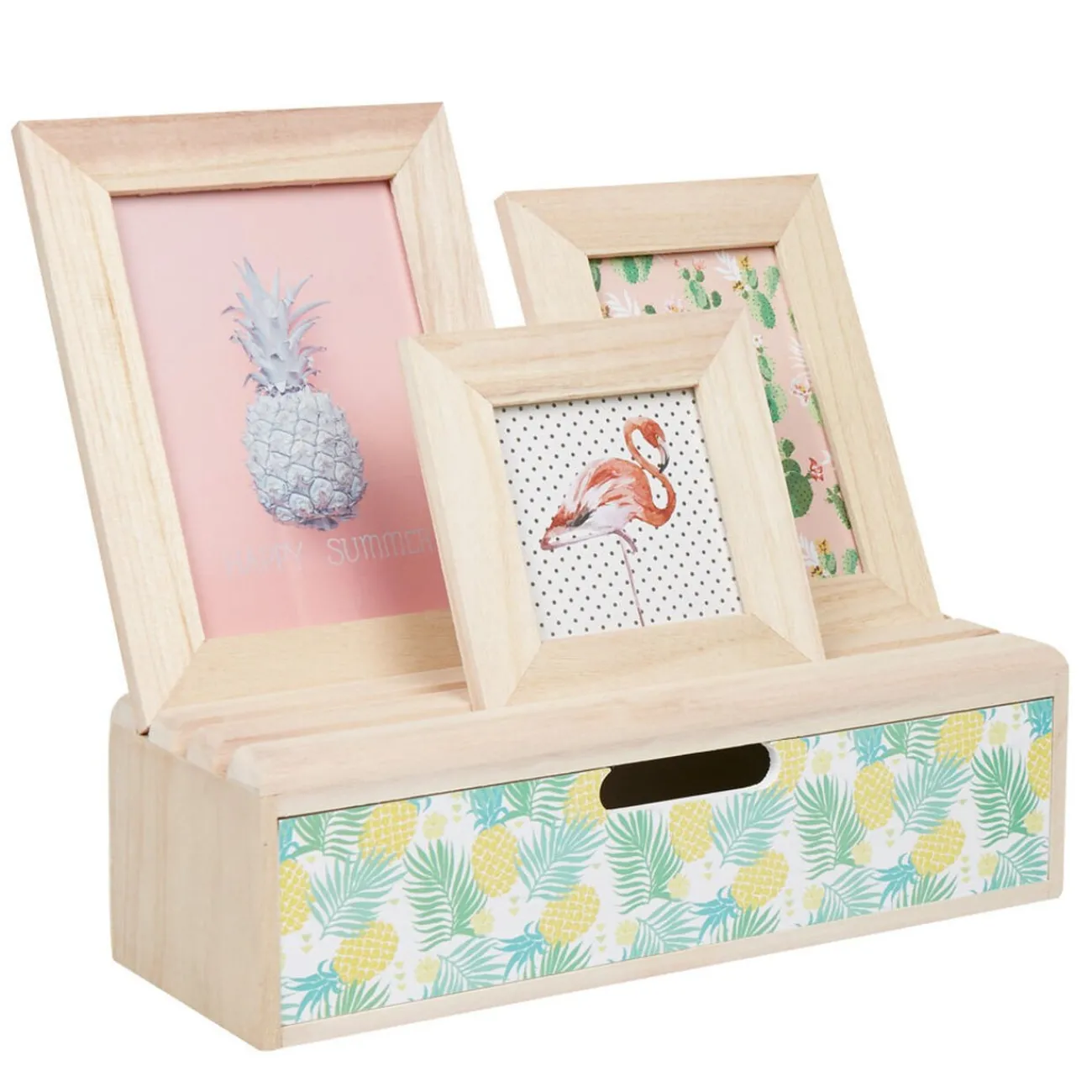 Gifi Rangement|Boîte porte-photo design Sweet exotic