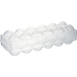 Gifi Boîte pour 12 oeufs plastique transparent