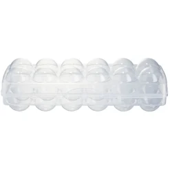 Gifi Boîte pour 12 oeufs plastique transparent