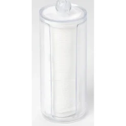 Gifi Beauté^Boîte range disque démaquillant transparente