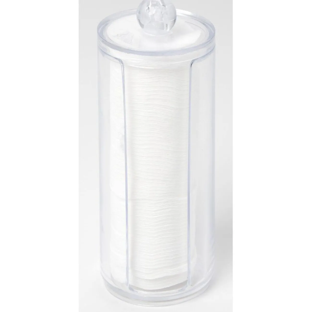 Gifi Beauté^Boîte range disque démaquillant transparente