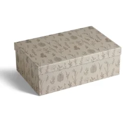Gifi Rangement|Boîte rectangulaire en carton imprimé 40x26,5xH13,8cm