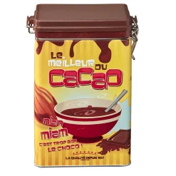 Gifi Boîte rectangulaire en métal le meilleur du cacao