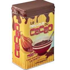 Gifi Boîte rectangulaire en métal le meilleur du cacao